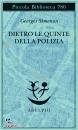 SIMENON GEORGES, Dietro le quinte della polizia