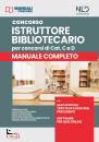 immagine di Istruttore bibliotecario per concorsi di cat C e D