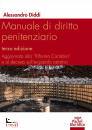 DIDDI ALESSANDRO, Manuale di diritto penitenziario