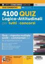 immagine di 4100 quiz logico-attitudinali per tutti i concorsi