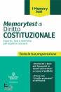 immagine di Memorytest di diritto costituzionale Esercizi