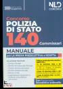 immagine di 140 Commissari Manuale per la prova preselettiva