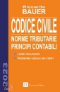 BAUER RICCARDO, Codice civile 2023 Norme tributarie, principi c.