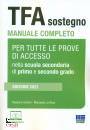 immagine di TFA Sostegno Manuale completo per tutte le prove