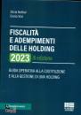 immagine di Fiscalit e adempimenti delle holding 2023