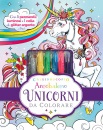 immagine di Caleidoscopio Arcobaleno Unicorni da colorare