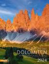 immagine di Dolomiti calendario 2024 - Dolomiten