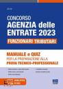 immagine di Agenzia delle Entrate 2023 Funzionari tributari