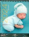 immagine di Calendario da tavolo 2024 neonati