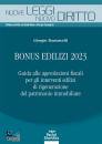 DAMASCELLI GIORGIO, Bonus edilizi 2023 Guida alle agevolazioni fiscali