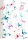 ALPHA EDITION, Agenda Settimanale Ladytimer 2024  Butterfly