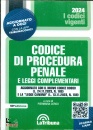 CORSO PIERMARIA, Codice di procedura penale  e leggi complementari