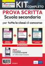 EDISES, Prova scritta scuola secondaria Kit completo