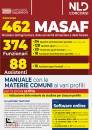 immagine di 462 MASAF Manuale con le materie comuni ai vari...