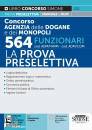 immagine di 564 funzionari Agenzia delle dogane P.preselettiva