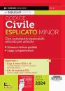 immagine Codice civile esplicato Ediz minor