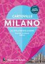 TOURING CLUB TCI, Milano Cartoville, Touring Club Italiano - Carte,  2024