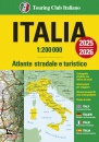 TOURING CLUB, Atlante stradale Italia 1:200.000 2024-2025
