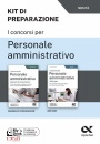 ALPHA TEST, Concorsi per personale amministrativo Kit  2 Vol.