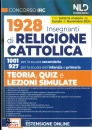 NEL DIRITTO, 1928 insegnanti di religione cattolica