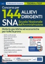 EDISES, 144 allievi dirigenti SNA