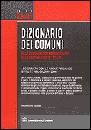 AA.VV., DIZIONARIO DEI COMUNI