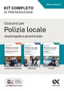 ALPHA TEST, Polizia Locale municipale e provincile kit 3 vol.