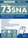 EDISES, 73 Allievi Dirigenti SNA Manuale e quesiti