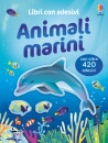 immagine Animali marini. con adesivi.